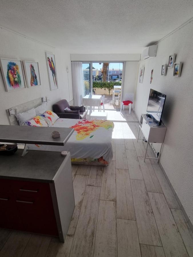 Cap Capistol Studio avec terrasse, vue port Agde Esterno foto